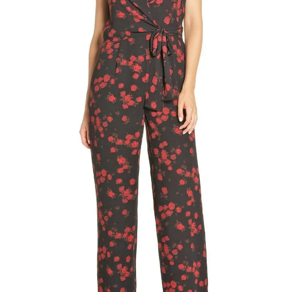 Rose Printed Michael Kors Jumpsuit